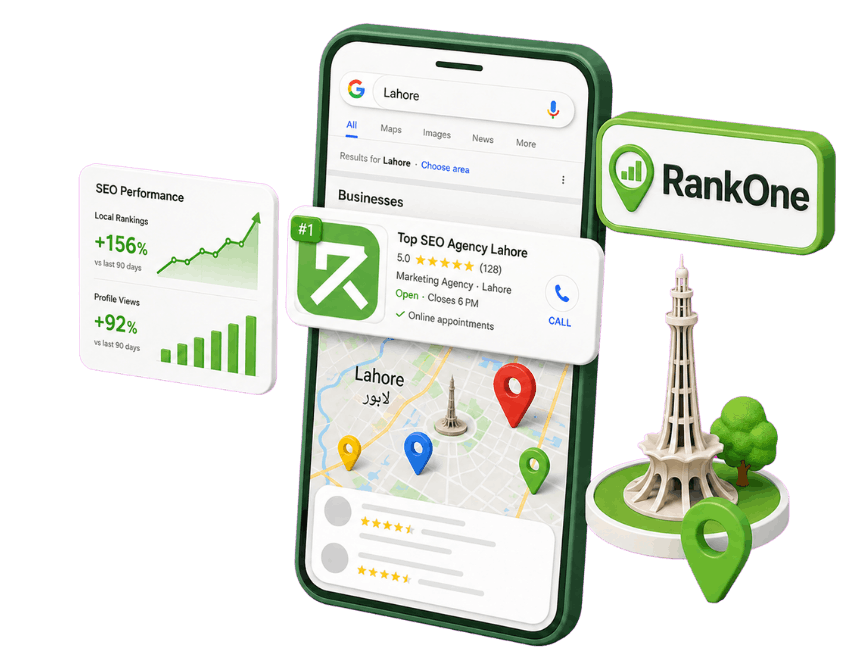 Local SEO Services Lahore RankOne